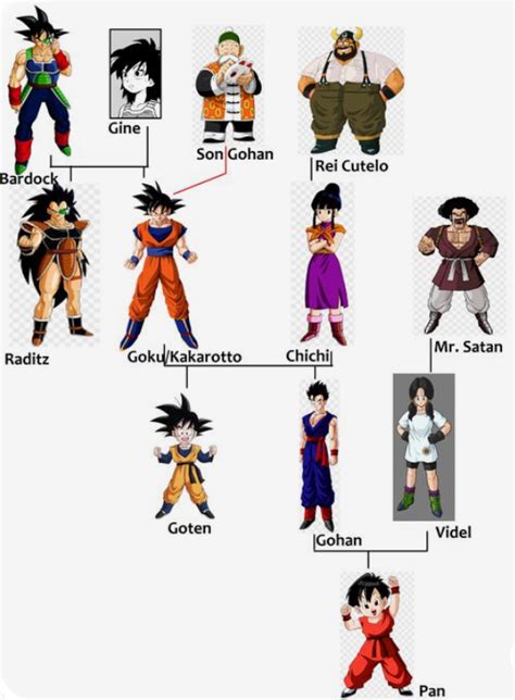 gokus family|goku's family tree and relationships.